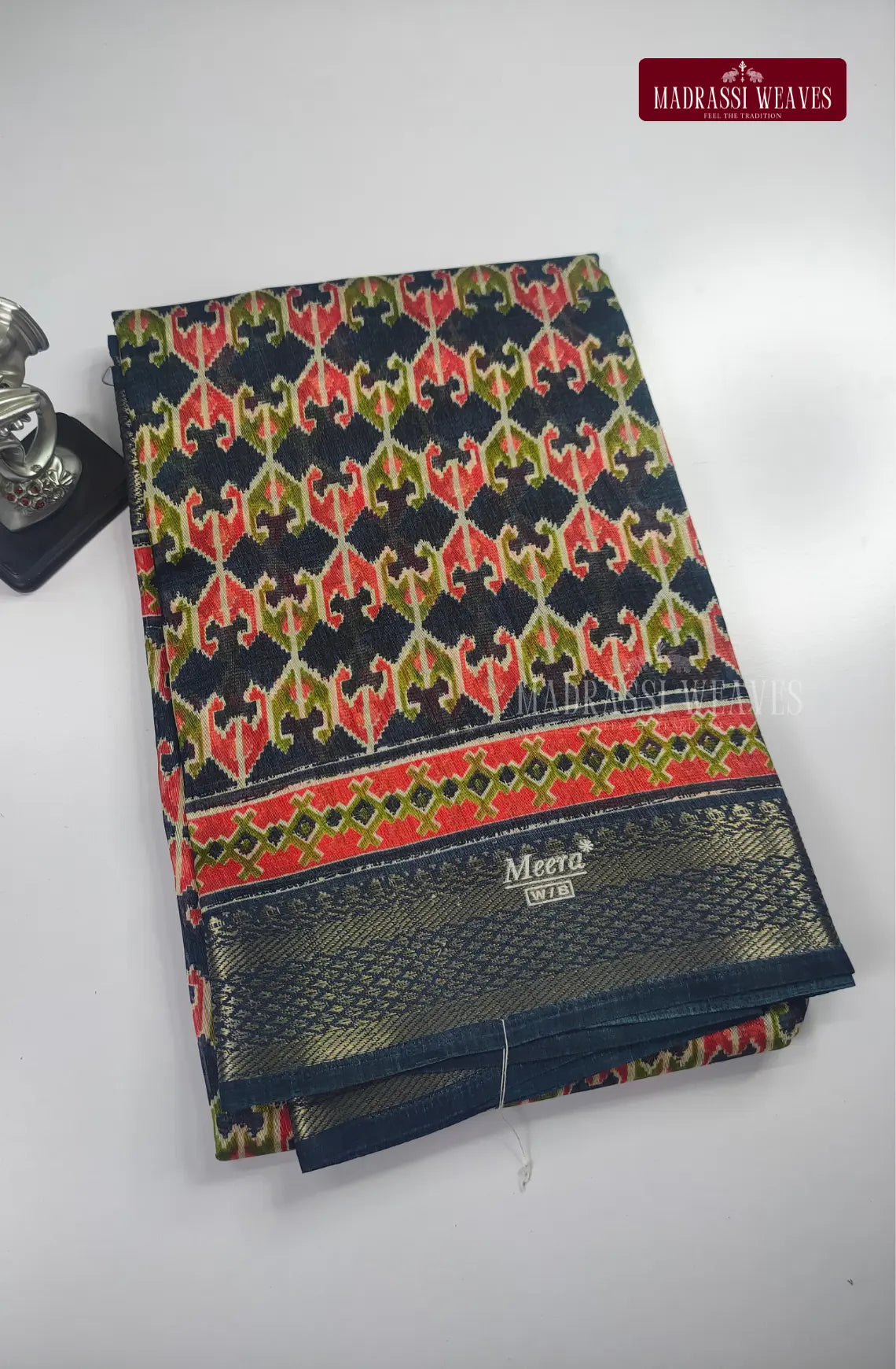 Casual Office Wear Blend Silk Saree