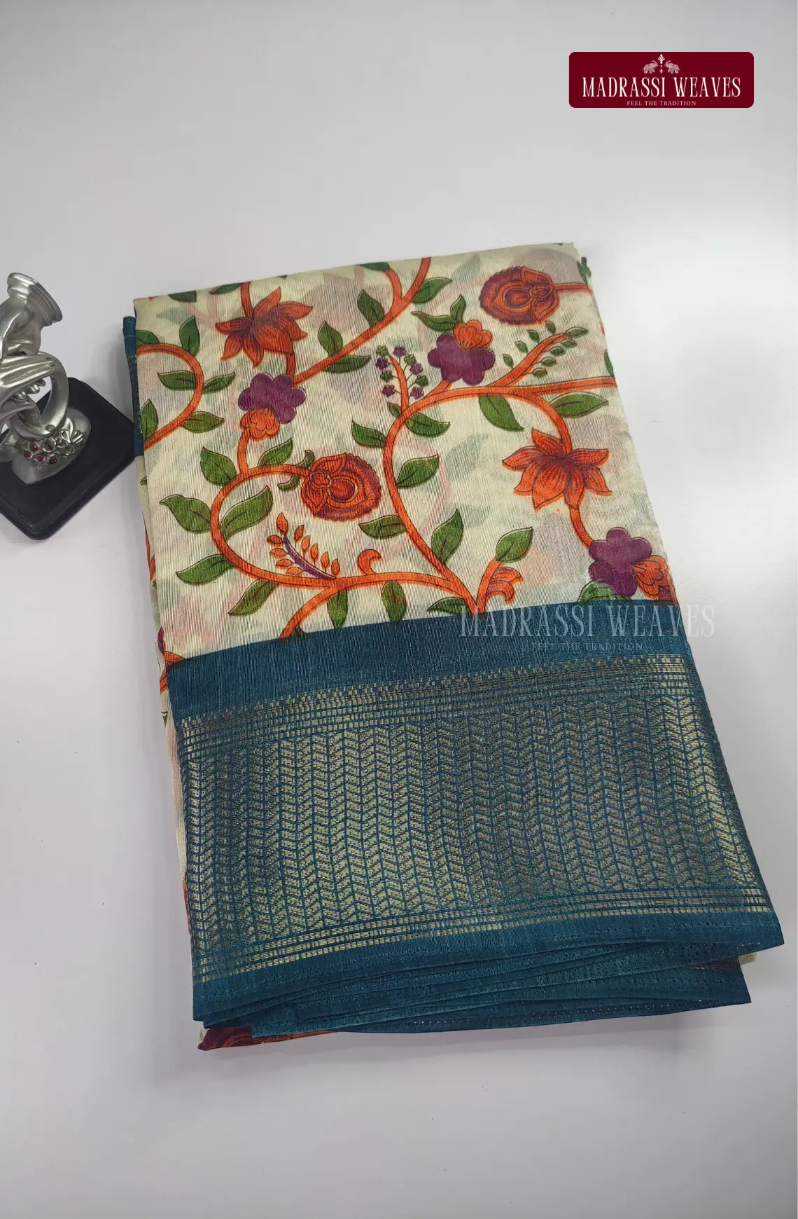 Casual Office Wear Blend Silk Saree