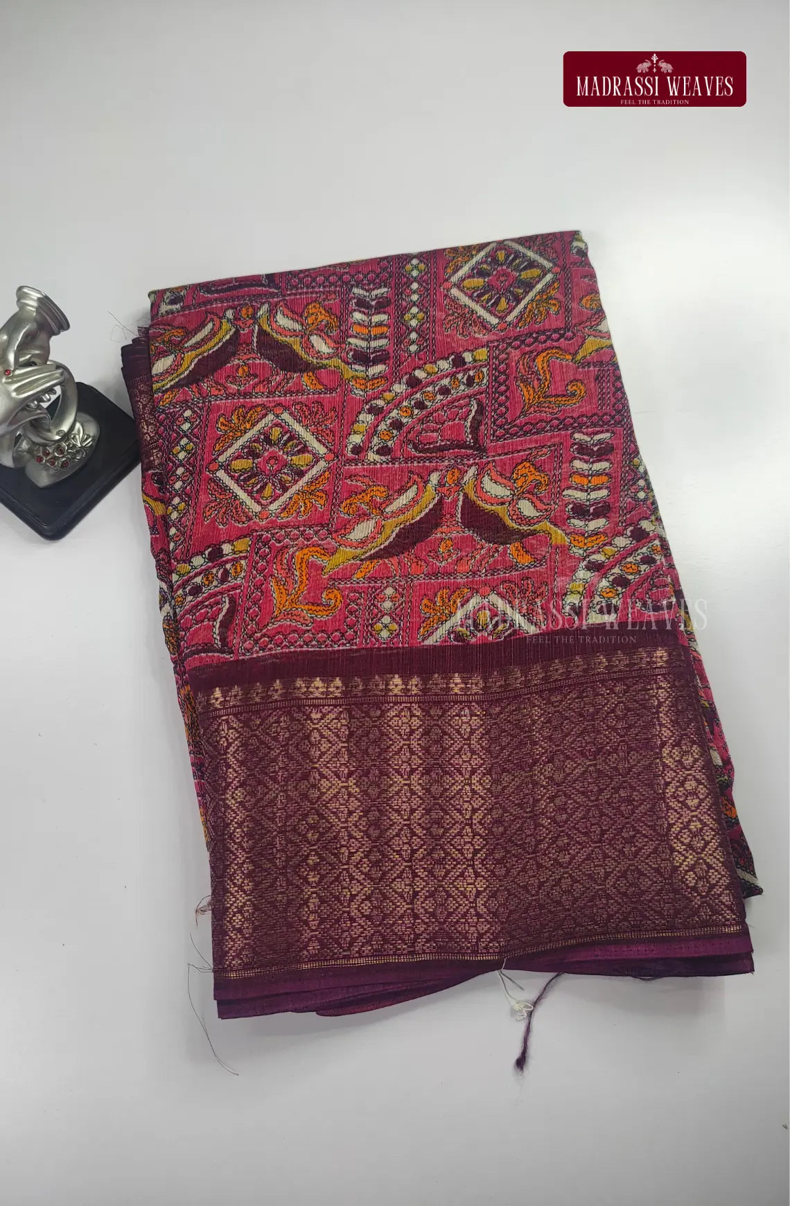 Casual Office Wear Blend Silk Saree