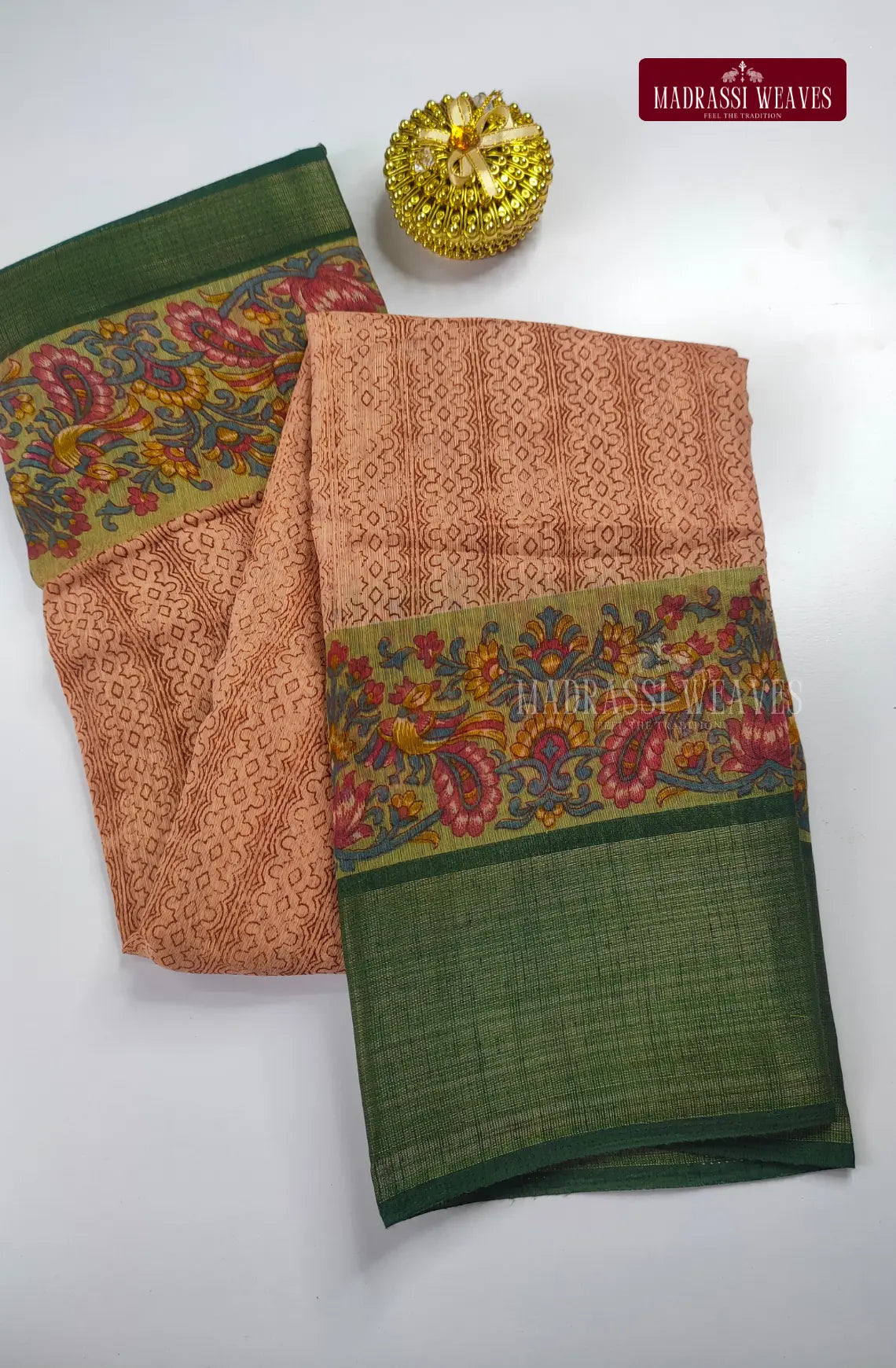 Casual wear Printed Soft Cotton Saree