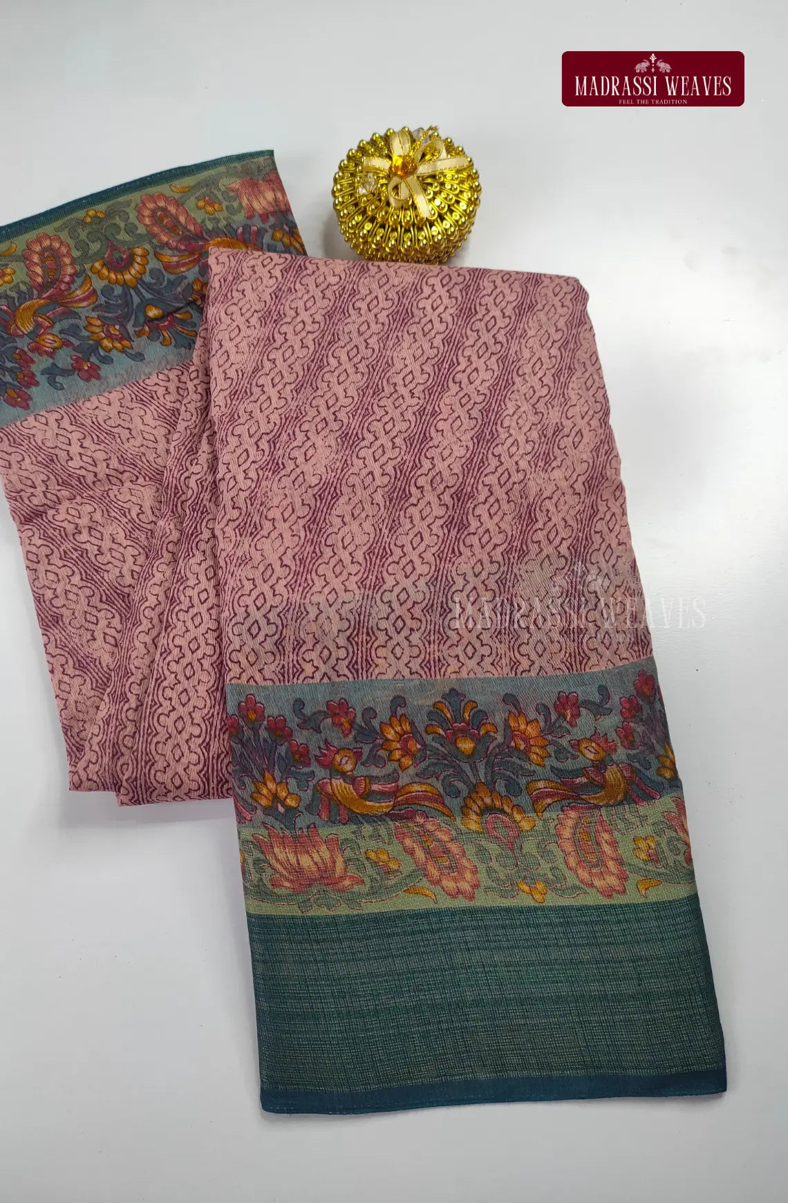 Casual wear Printed Soft Cotton Saree