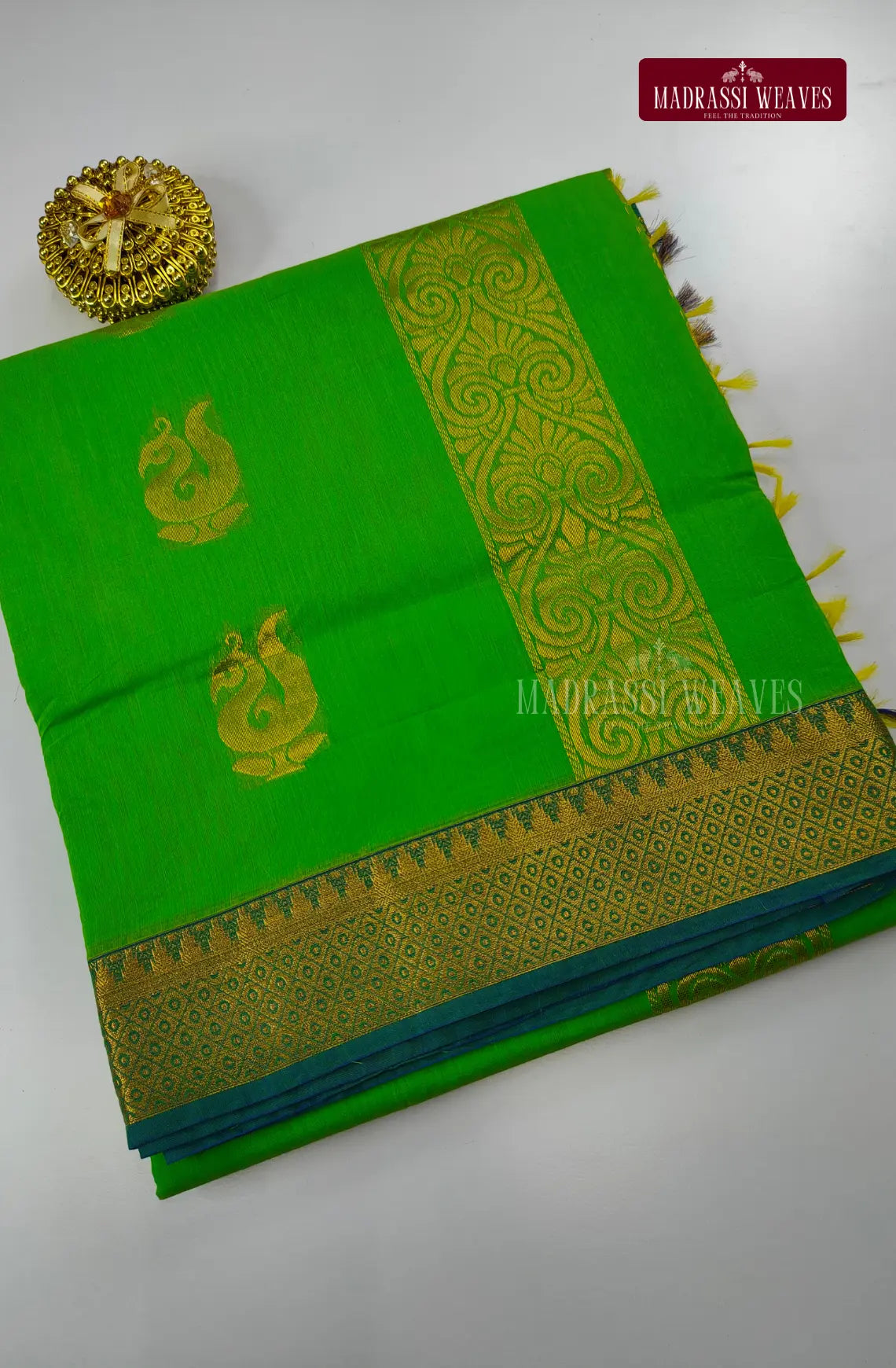 Elegant Premium Cotton Blend Saree
