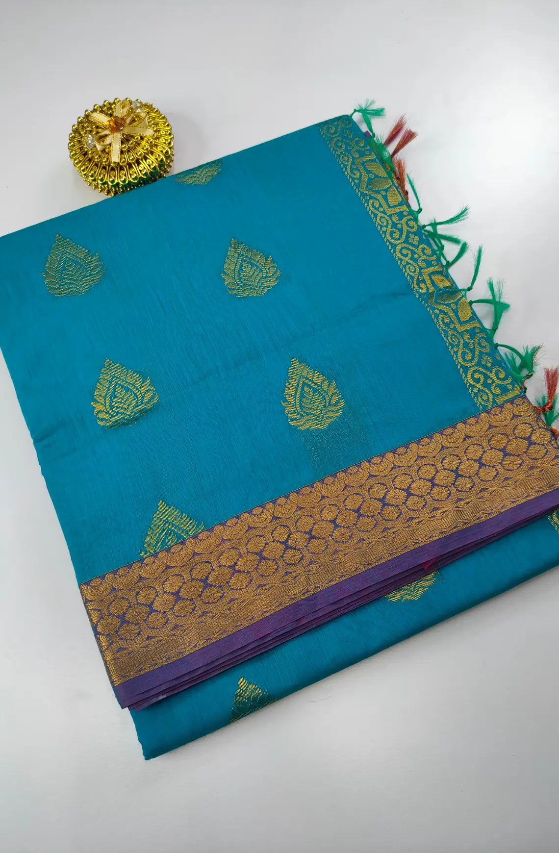 Elegant Premium Cotton Blend Saree