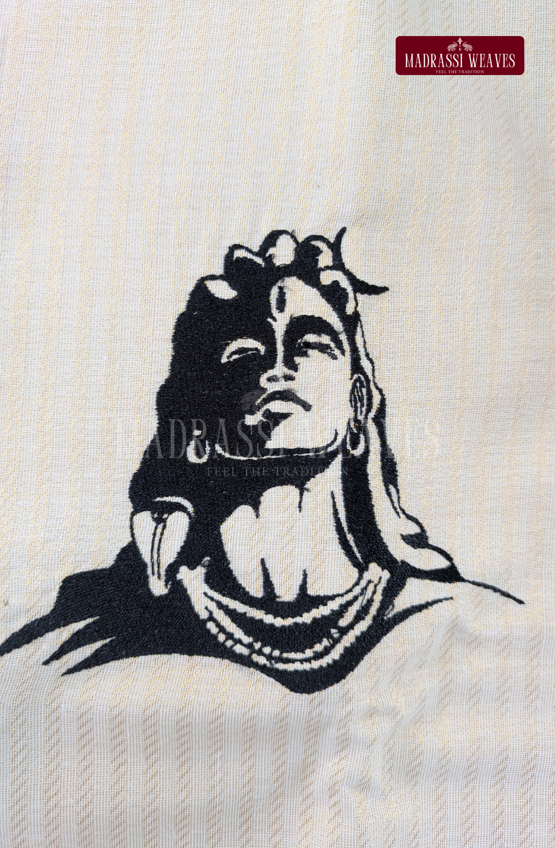 Embroidery Kurta & Dhoti Set (ADIYOGI )