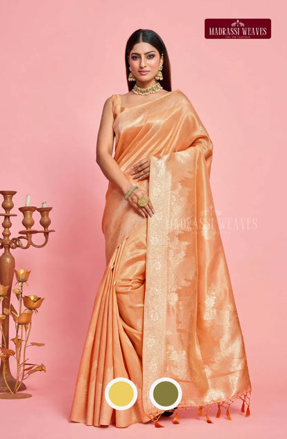 Exclusive Glitter Silk Saree