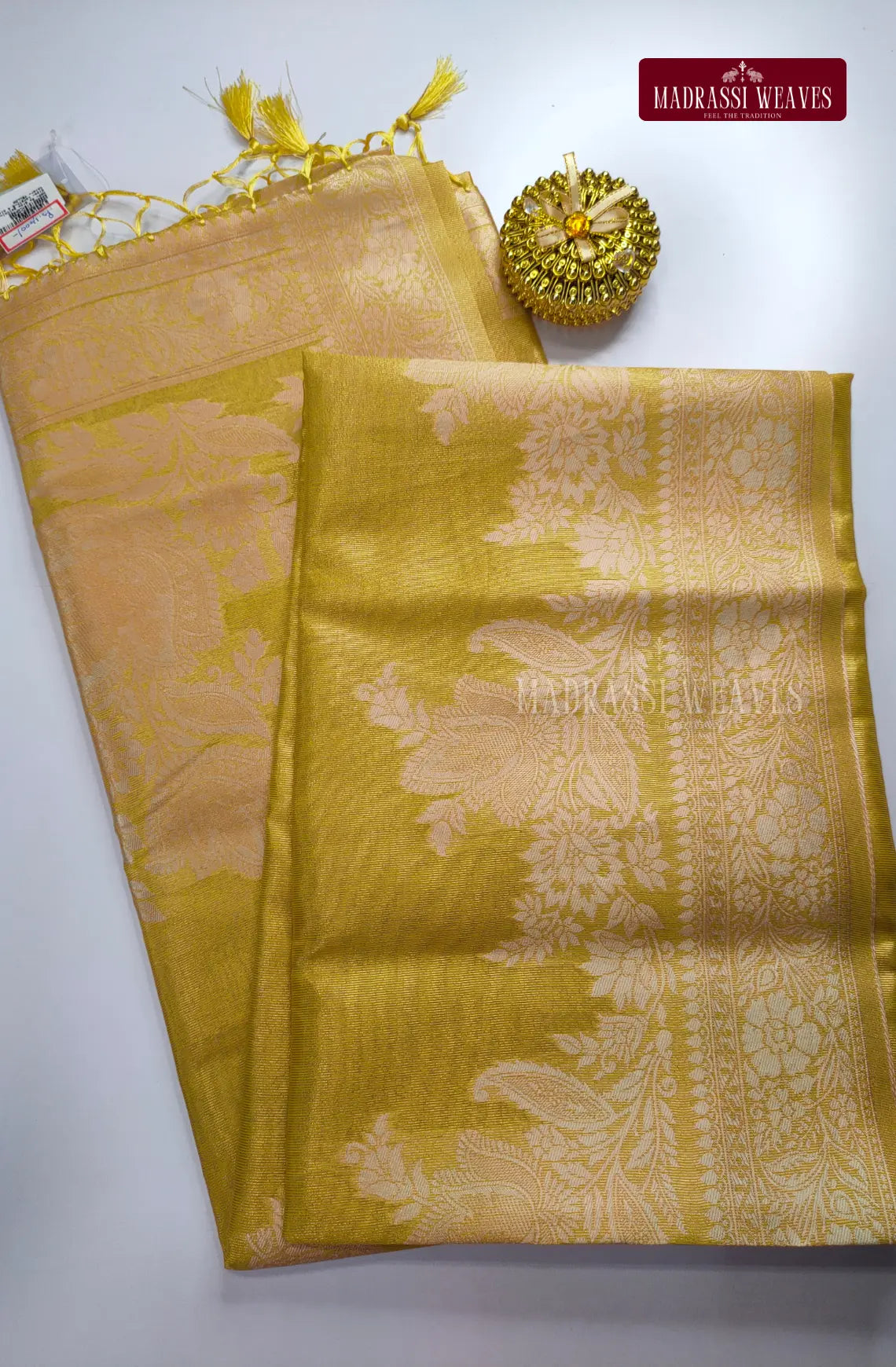 Exclusive Glitter Silk Saree