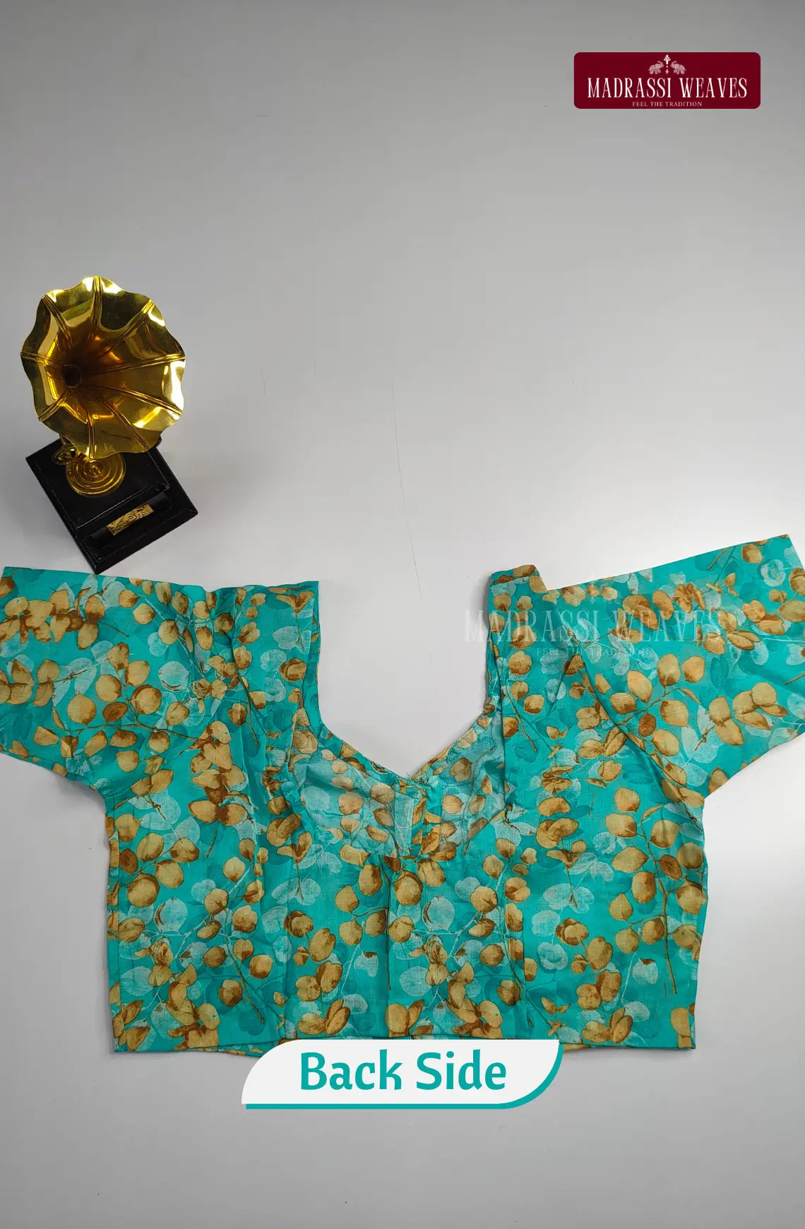 Readymade Floral Printed Blouse - Blue