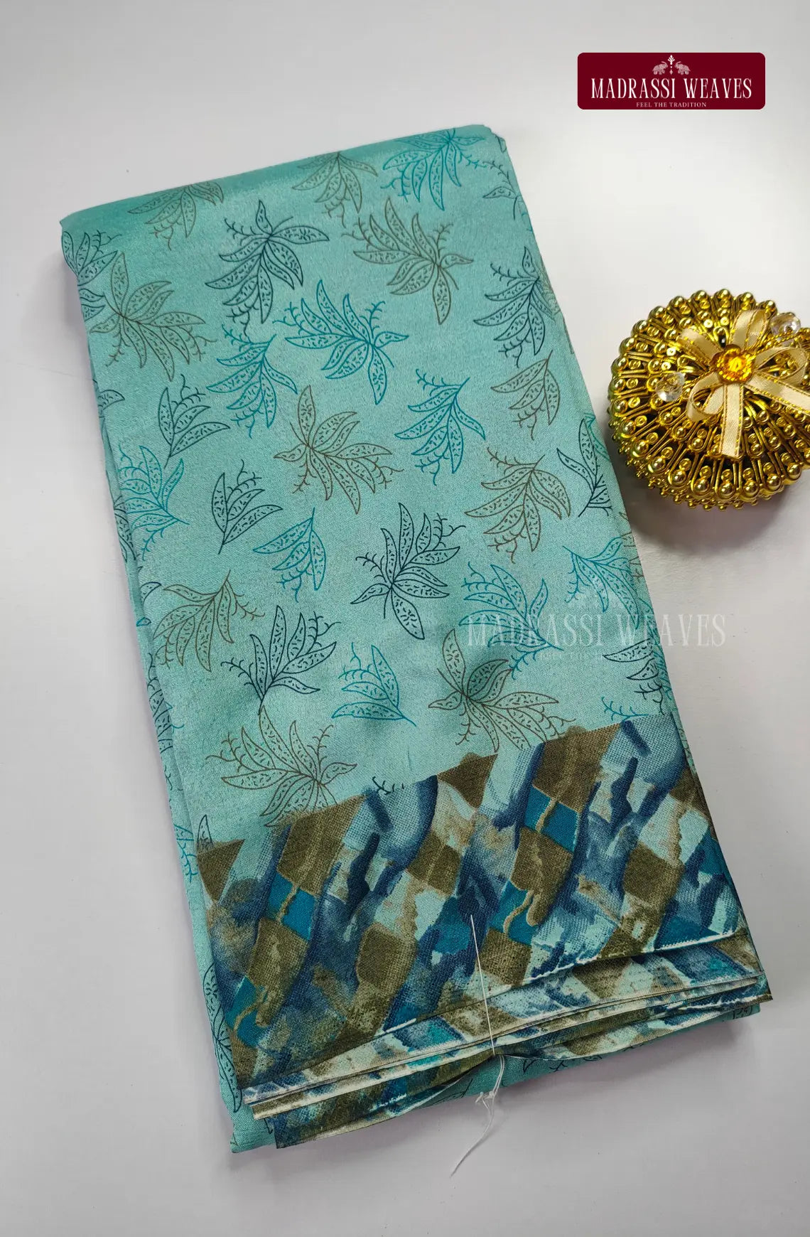 Fusion Marble Silk Saree