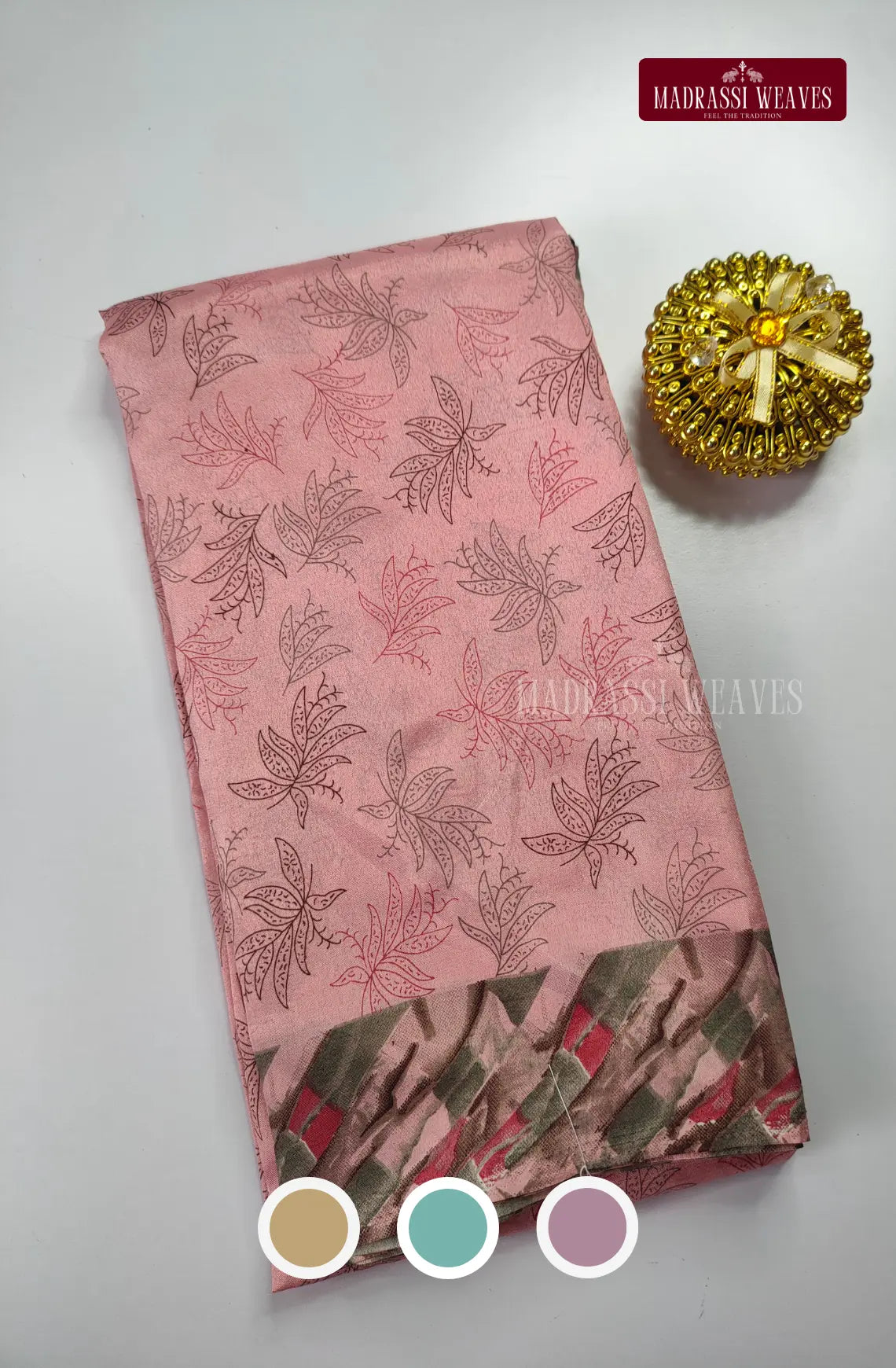 Fusion Marble Silk Saree
