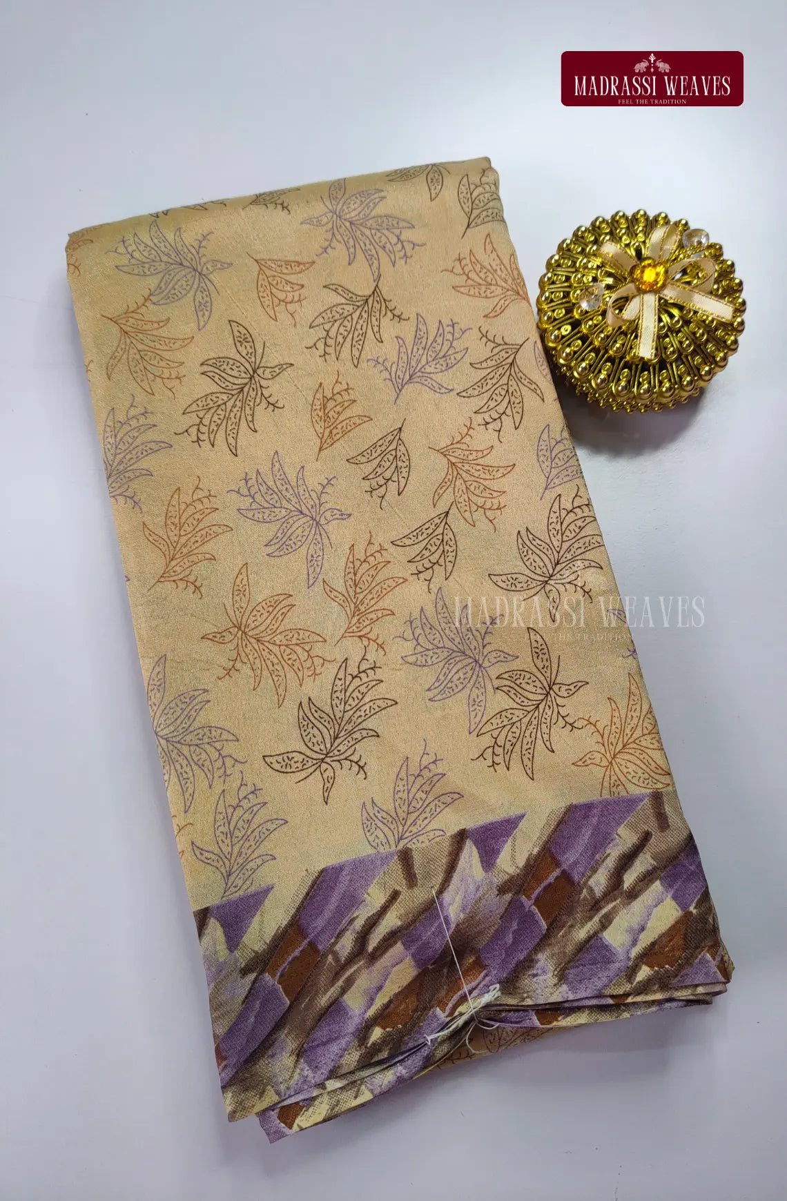 Fusion Marble Silk Saree