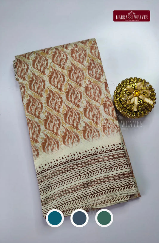 Fusion Turkey Marble Saree