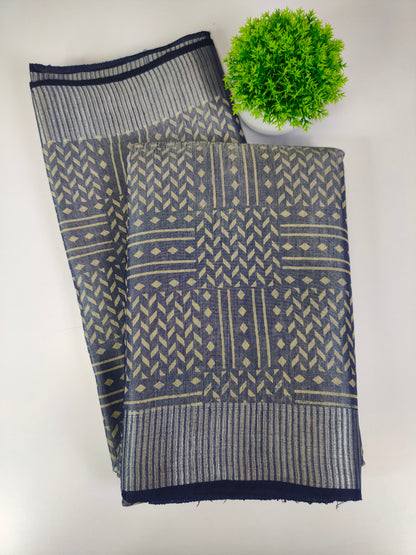 Soft Tissue Dual Tone Saree