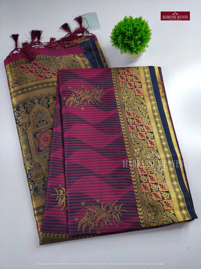 Trending Exclusive Woven Soft Silk Sarees