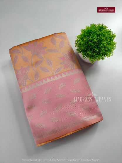 Exclusive Soft Tissue Maheshwari Silk Sarees