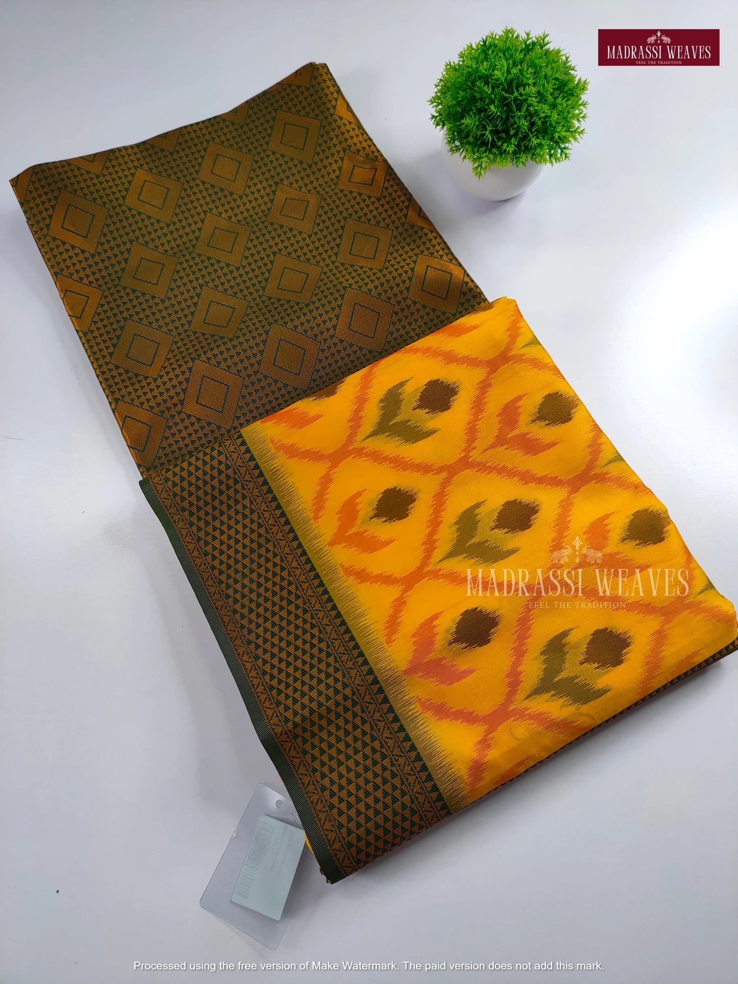 Premium Pochamballi Feather Soft Semi Silk Sarees