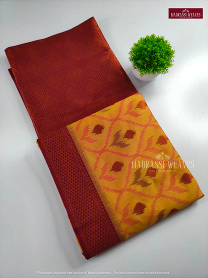 Premium Pochamballi Feather Soft Semi Silk Sarees