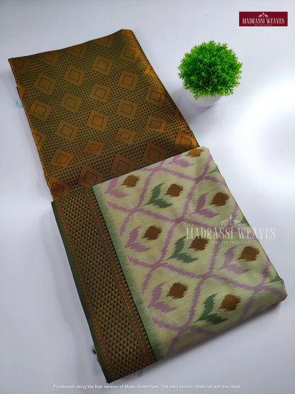 Premium Pochamballi Feather Soft Semi Silk Sarees