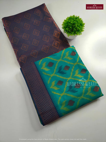 Premium Pochamballi Feather Soft Semi Silk Sarees