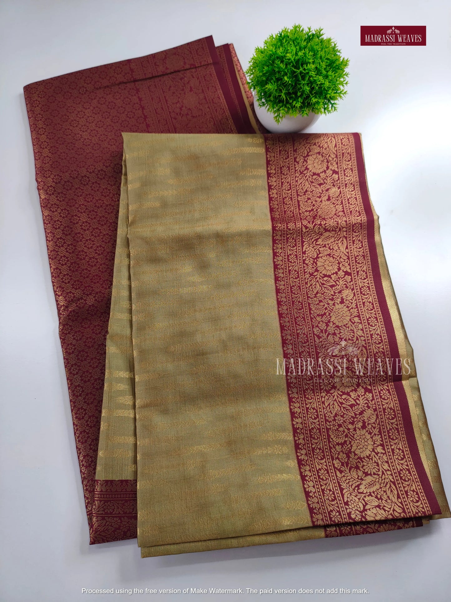 Zari Woven Party Wear Sarees