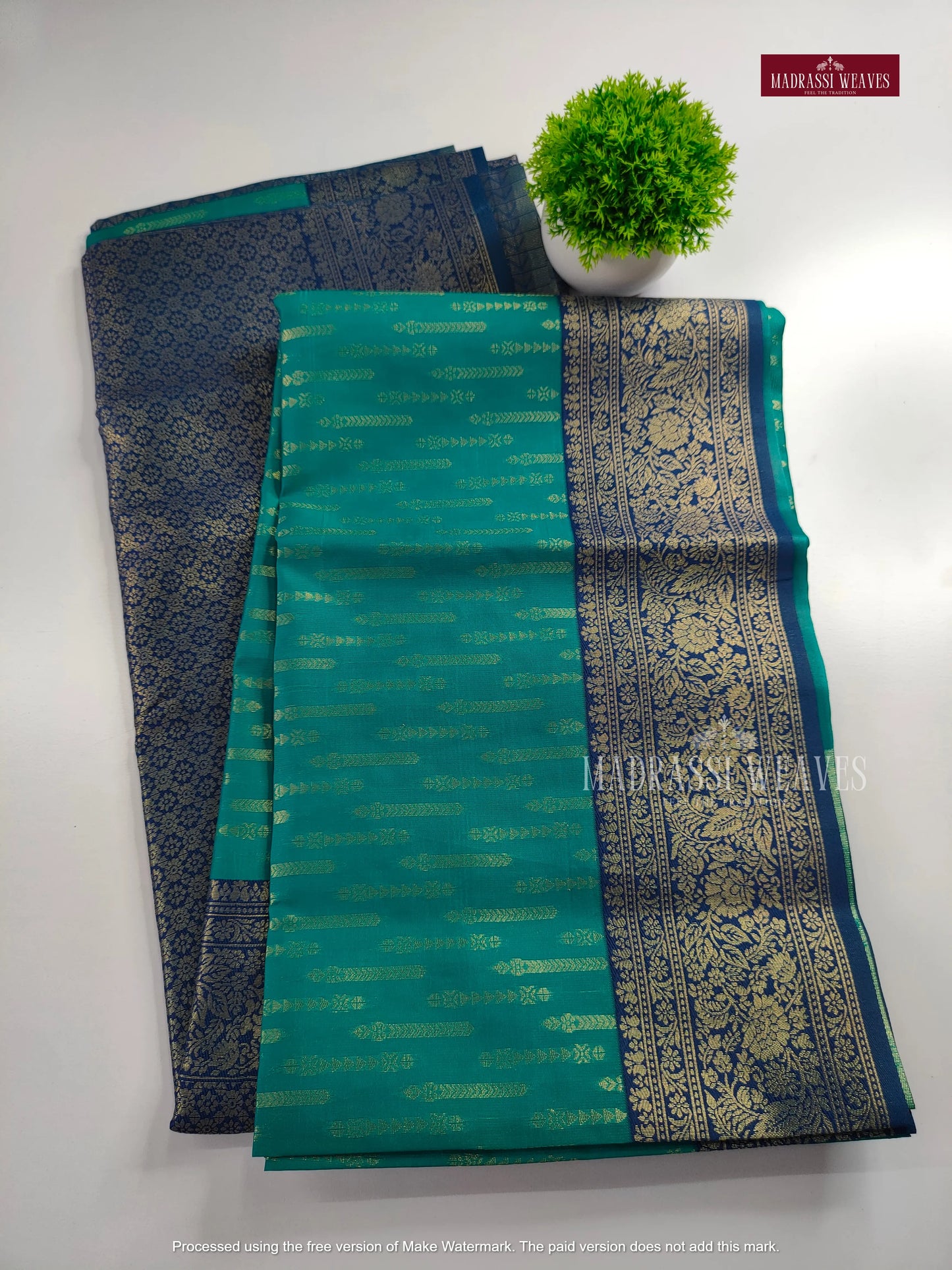 Zari Woven Party Wear Sarees