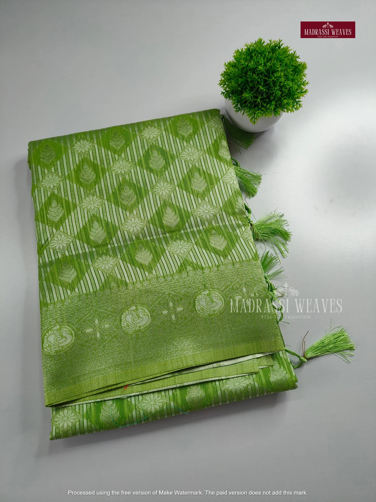 Trending Silver Zari Woven Sarees