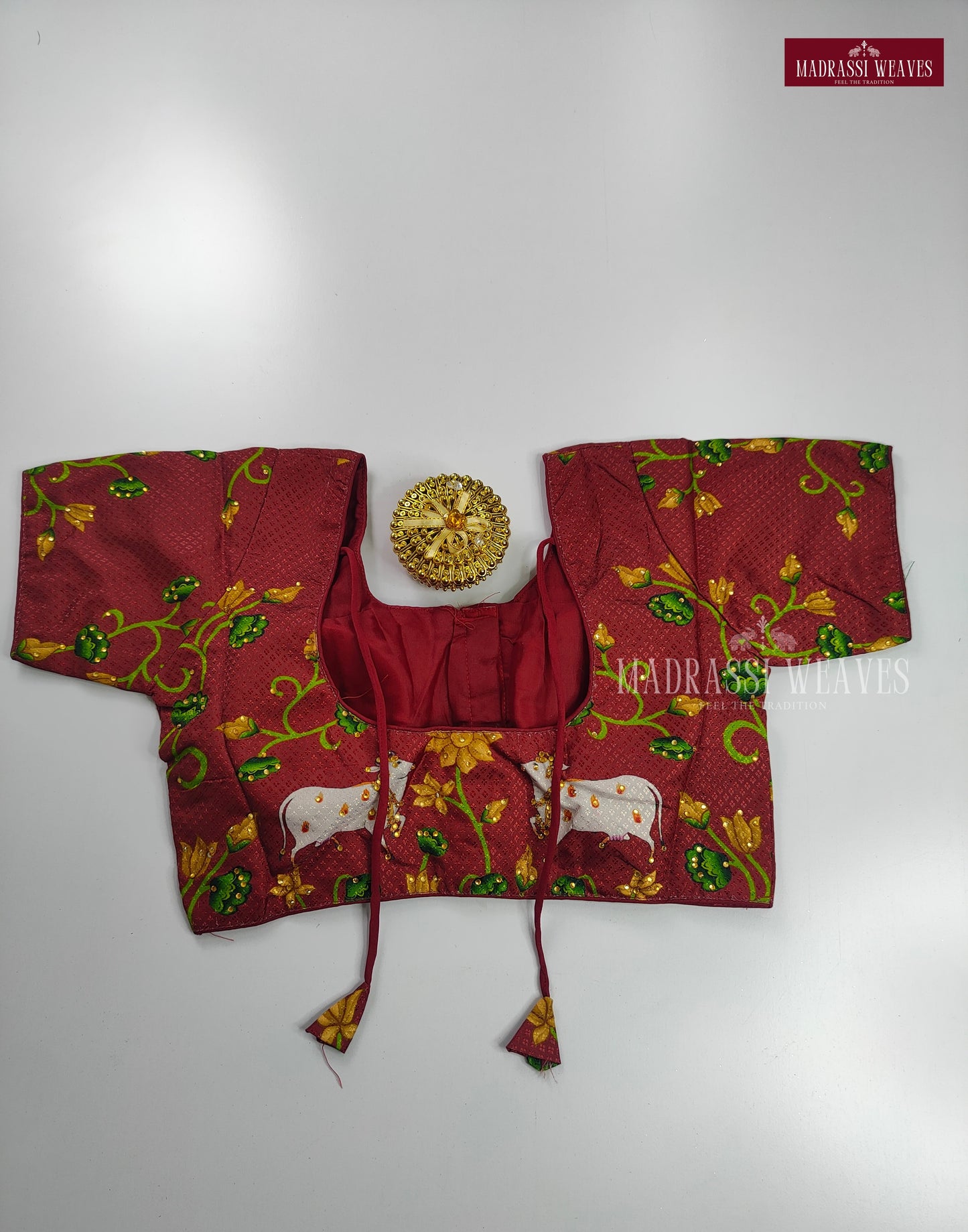 ReadyMade Perfect Fit Kalamkari Pattern Blouses
