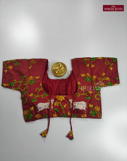 ReadyMade Perfect Fit Kalamkari Pattern Blouses