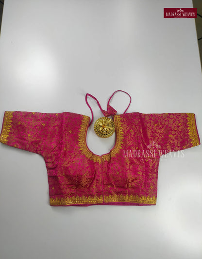 ReadyMade Aari Work Soft Italian Silk Blouse