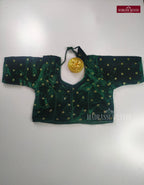 Velvet Readymade Adjustable Blouse with Lining