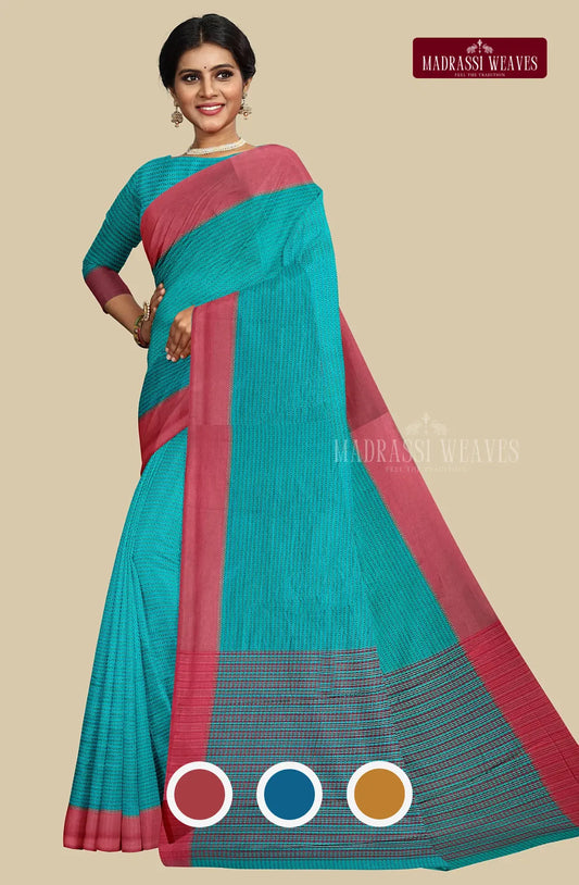 Jute Cotton Blended Saree