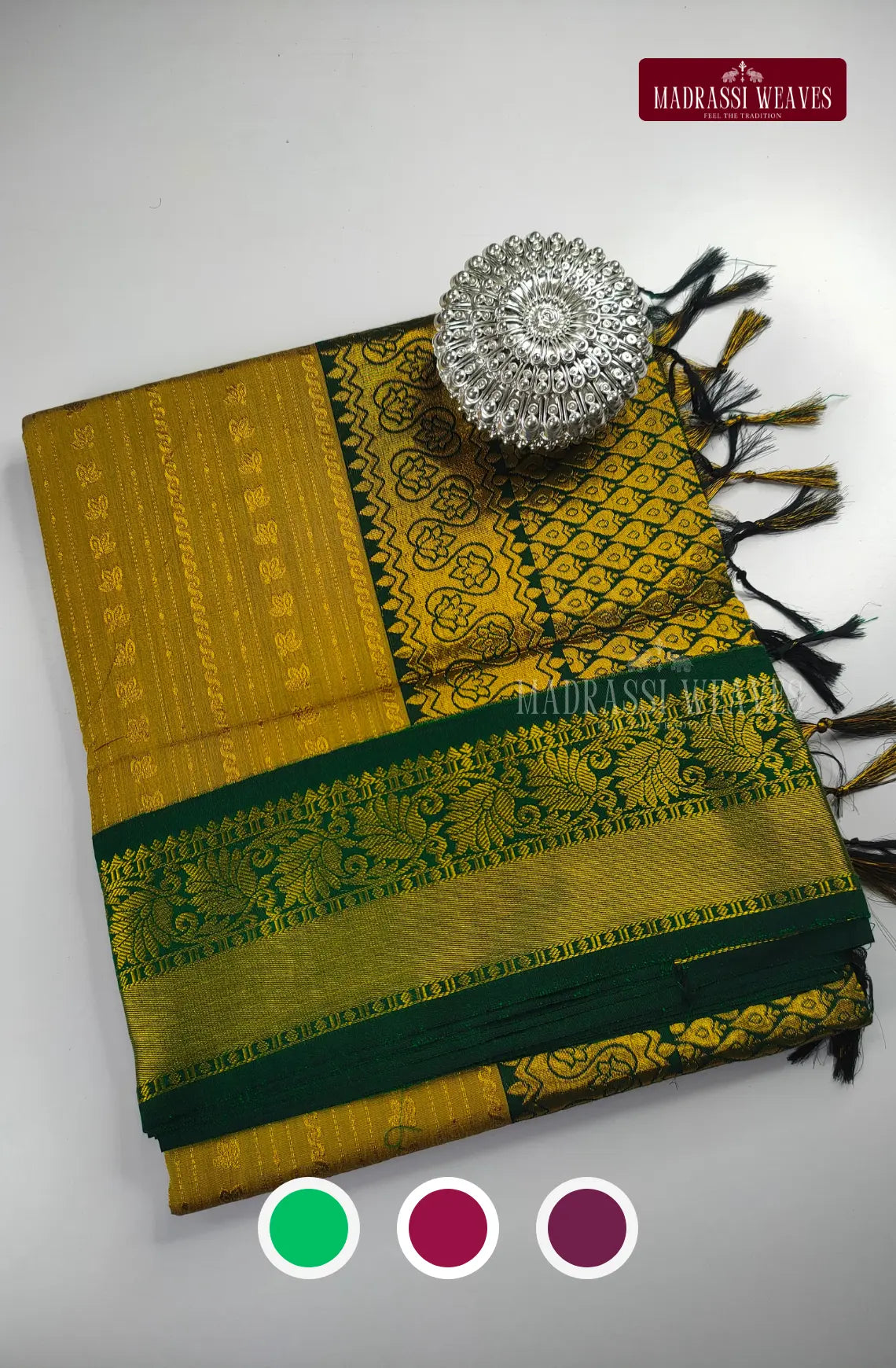 Premium Kalyani Gadwal Traditional Kodi Saree