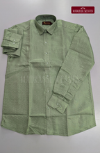 Premium Tissue Embossed Dhoti Set - Green
