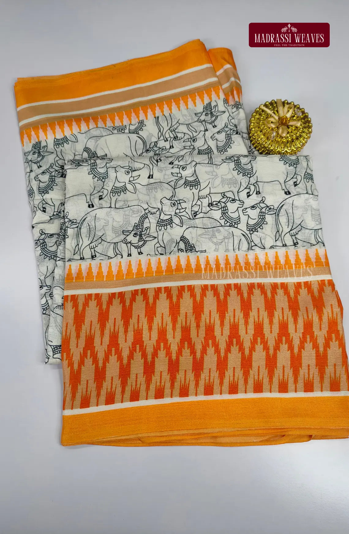 Office Wear Kalamkari soft Cotton Blend sarees