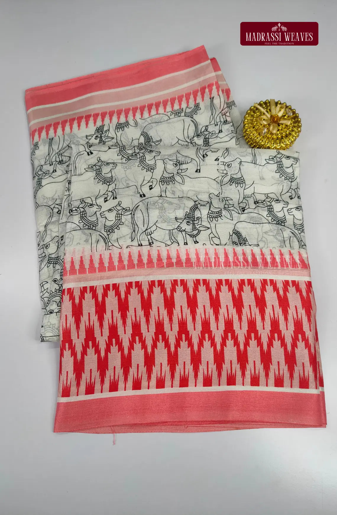 Office Wear Kalamkari soft Cotton Blend sarees