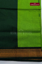 Premium Kalyani Gadwal Cotton Saree - Green