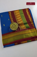 Premium Kalyani Gadwal Cotton Saree - Violet