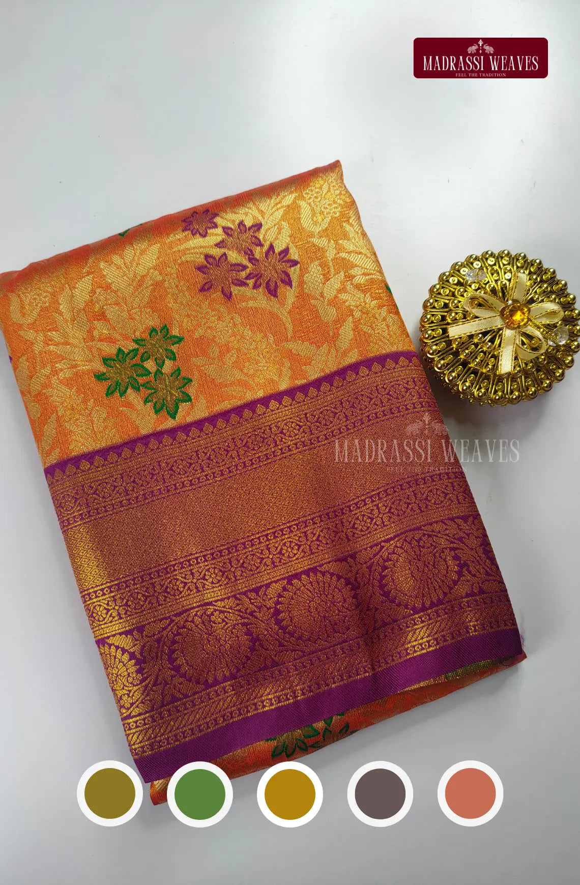 Kancheevaram Semi Silk Saree