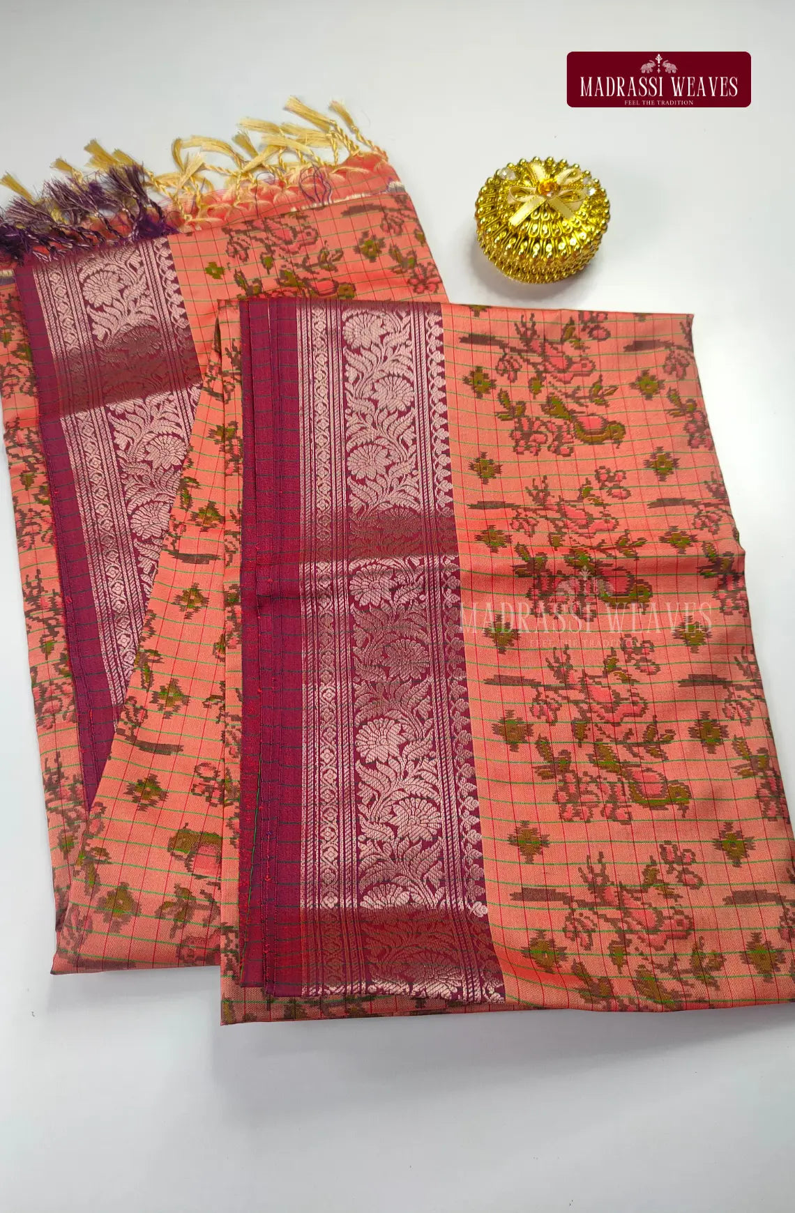 Kancheevaram Soft Butter Silk Saree