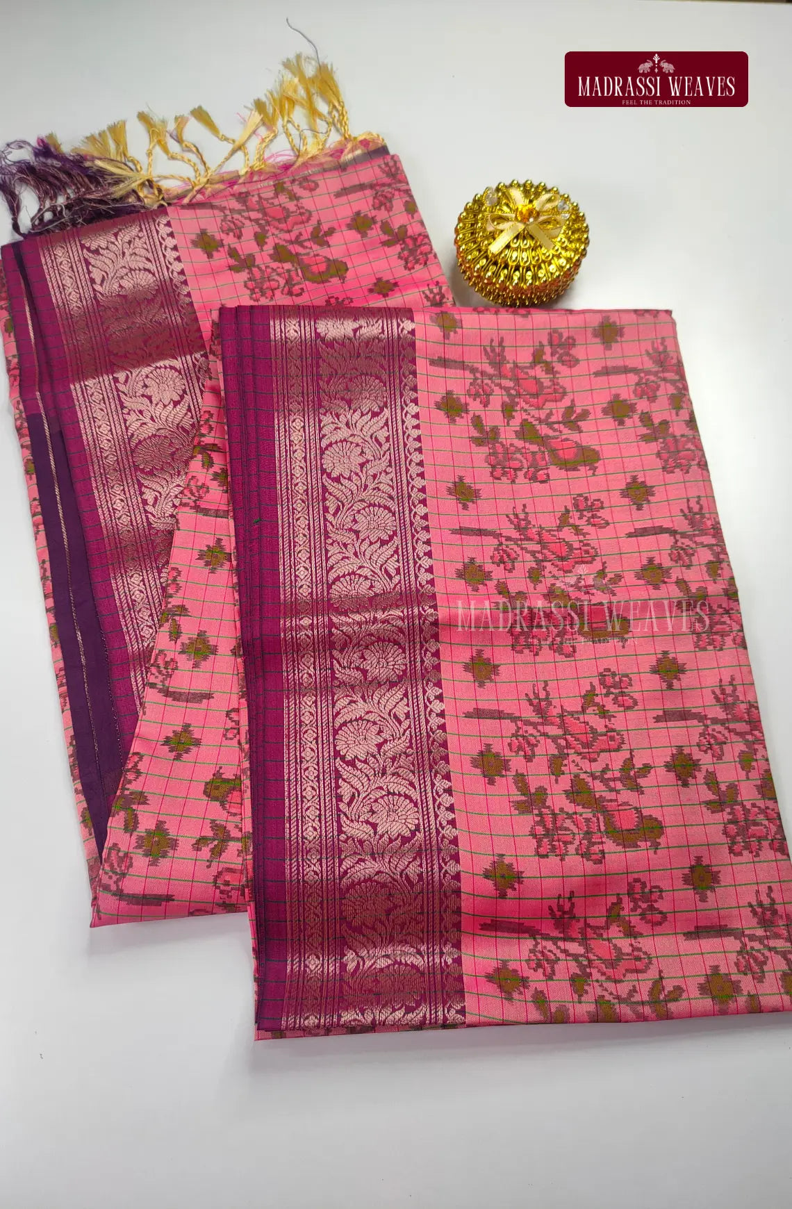 Kancheevaram Soft Butter Silk Saree