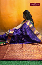 Looking for a gorgeous saree for a special occasion? Look no further! Our Kanchi Semi Silk Saree features a stunning peacock border and intricate all over kodi pattern, making it the perfect festive wear. With attached blouse material and free shipping, this beautiful blue saree is the best deal you'll find!