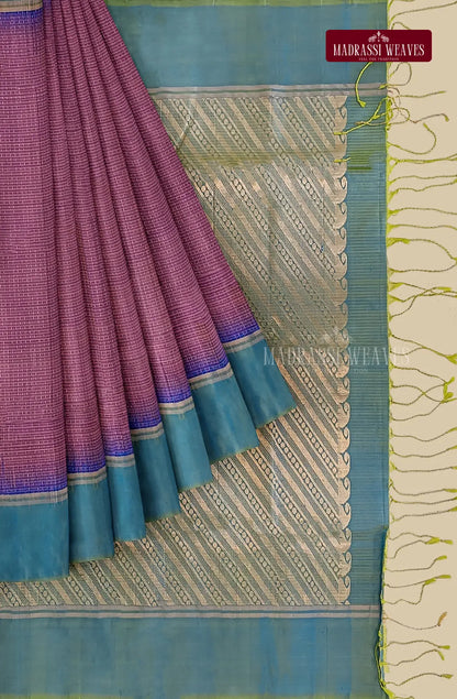 Kanjeevaram Pure Silk Saree - Beetroot Red