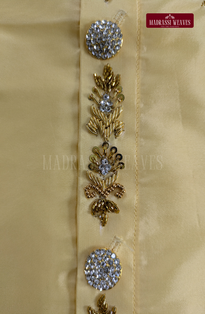 Aari Work Men's Shirt Only (Hand Crafted) - (DESPATCH TIME 15 DAYS)