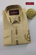 Luxury Aari Work Wedding Silk Dhoti Set (HandCrafted) -(DESPATCH TIME 15 DAYS)