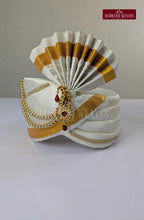 Luxury Aari Work Wedding Silk Dhoti Set (HandCrafted) -(DESPATCH TIME 15 DAYS)
