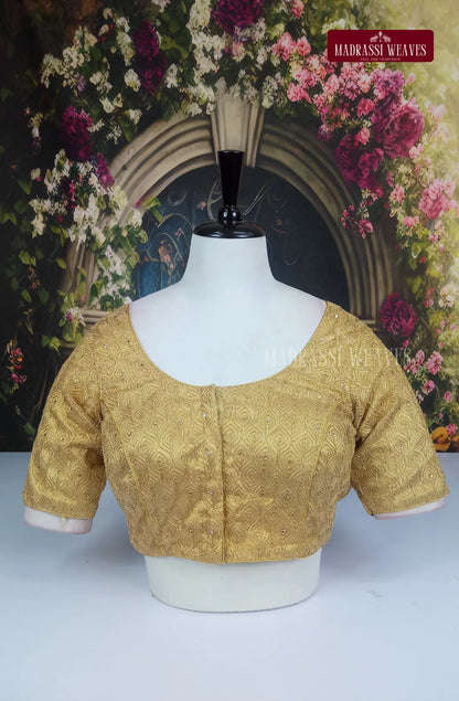 Readymade Adjustable Net Sleeve Blouse