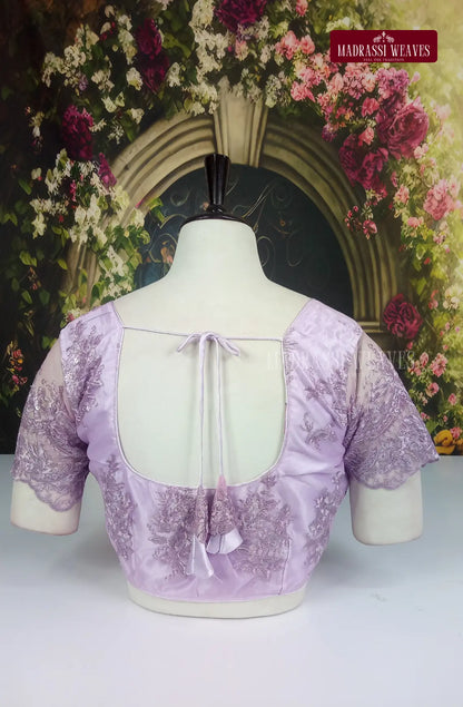 Readymade Adjustable Net Sleeve Blouse