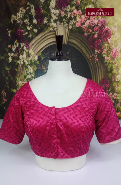 Readymade Adjustable Net Sleeve Blouse