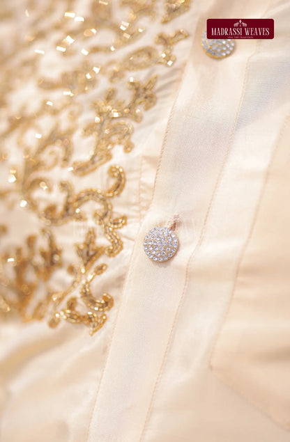 Aari Work Men's Shirt 3 (Hand Crafted) - (DESPATCH TIME 15 DAYS)