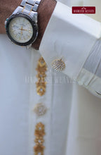 Aari Work Men's Shirt 5 (Hand Crafted) - (DESPATCH TIME 15 DAYS)