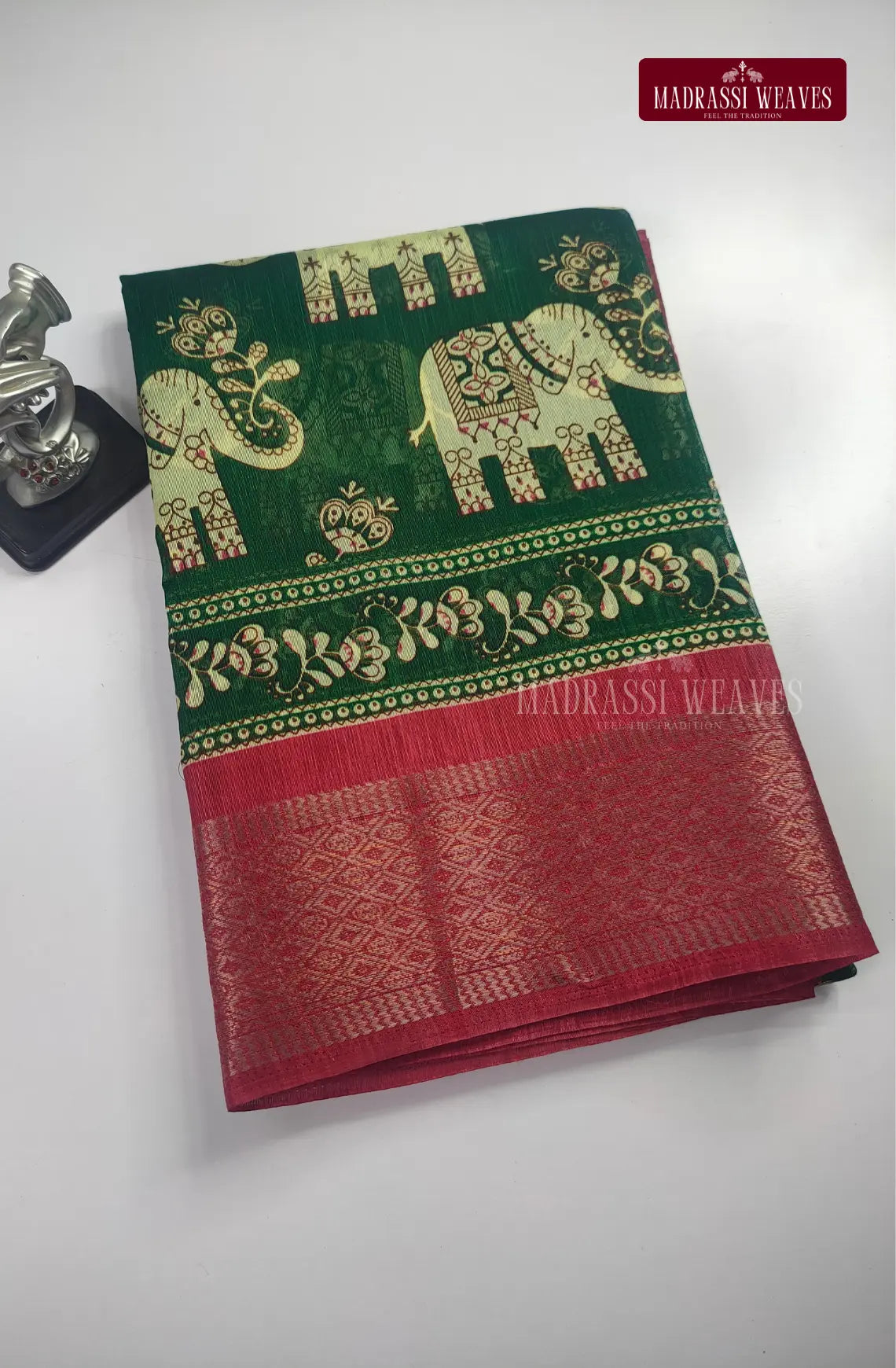 Office Wear Cotton Blend Saree